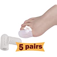 10 PCS Protectores de dedos del pie- Protector Dedos Pie Transpirable- Protector De Dedo Del Pie De Gel- Nuevo Material…